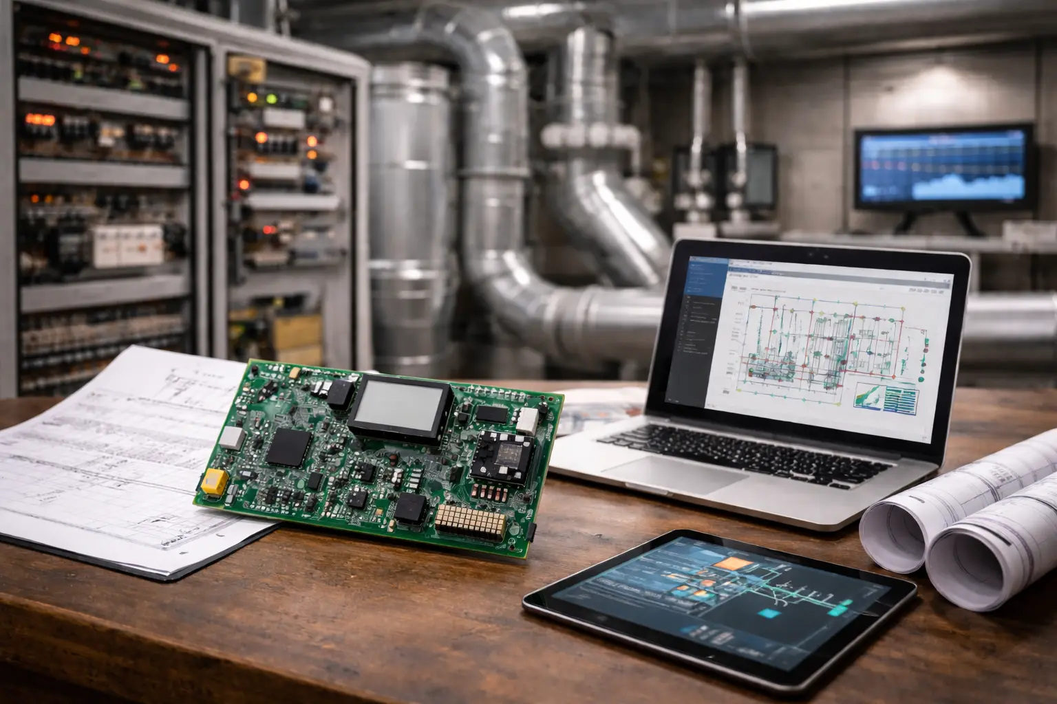 Imagen del caso de controles HVAC